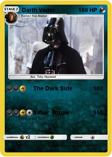 Pokemon Darth Vader