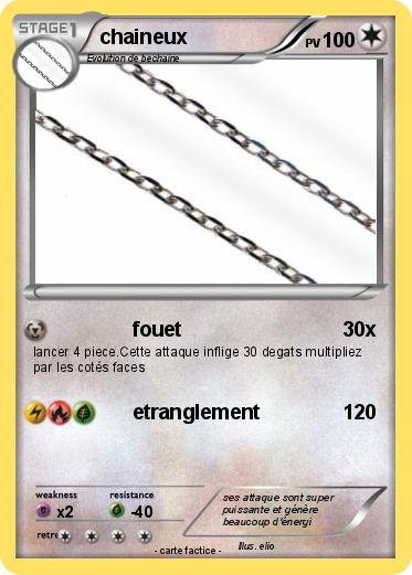 Pokemon chaineux