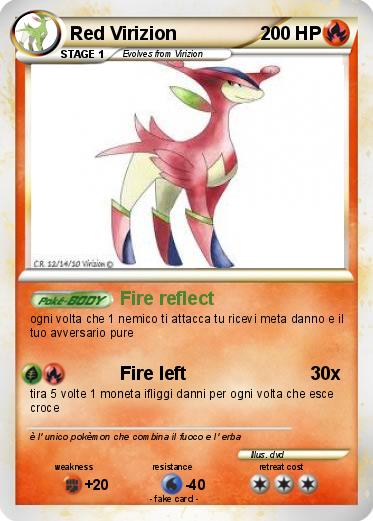 Pokemon Red Virizion