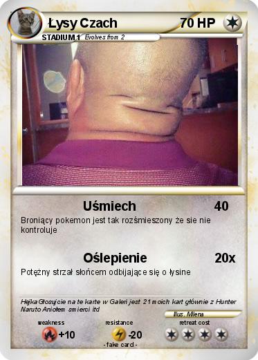 Pokemon Łysy Czach