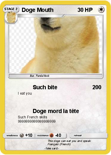 Pokemon Doge Mouth