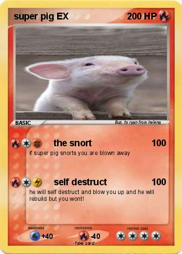 Pokemon super pig EX