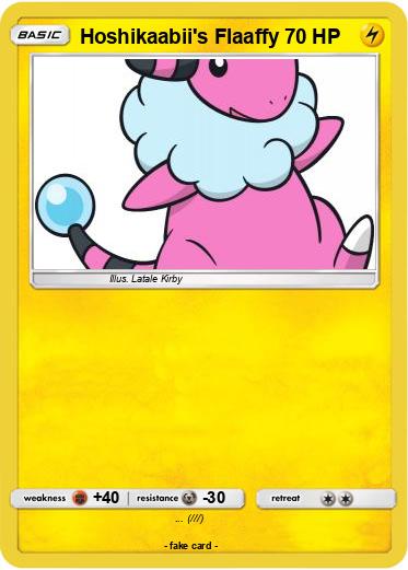 Pokemon Hoshikaabii's Flaaffy