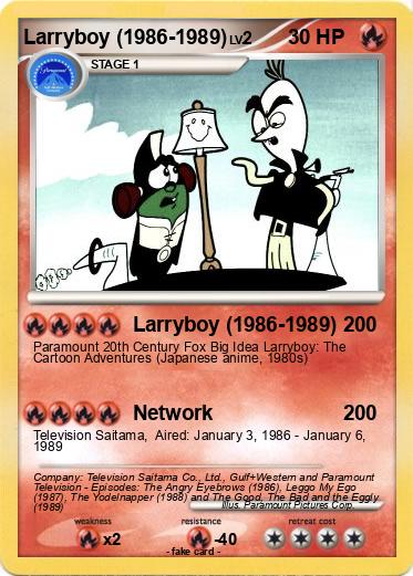 Pokemon Larryboy (1986-1989)