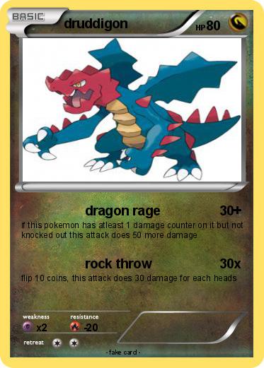 Pokemon druddigon