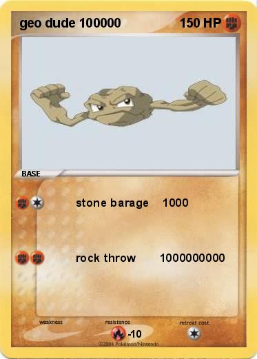 Pokemon geo dude 100000
