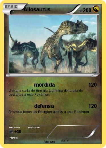 Pokemon Allosaurus
