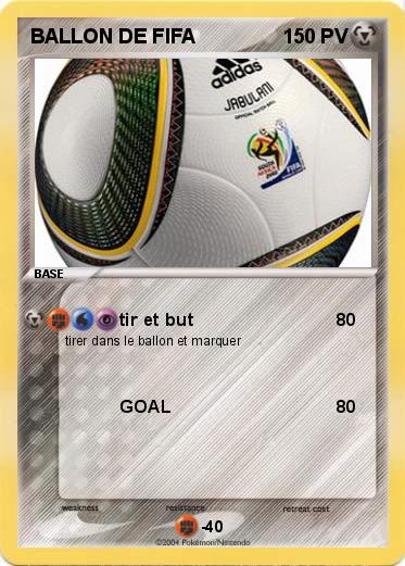 Pokemon BALLON DE FIFA
