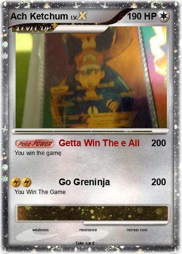 Pokemon Ach Ketchum