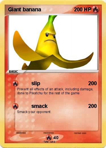 Pokemon Giant banana