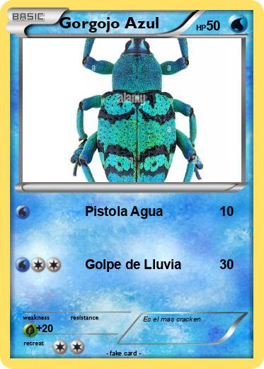 Pokemon Gorgojo Azul