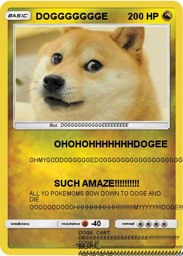 Pokemon DOGGGGGGGE