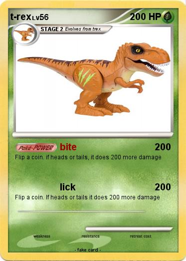 Pokemon t-rex