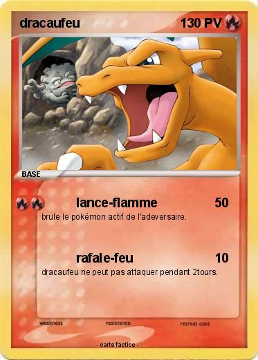 Pokemon dracaufeu