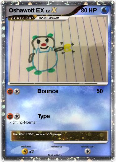 Pokemon Oshawott EX