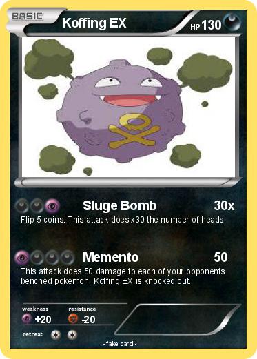 Pokemon Koffing EX