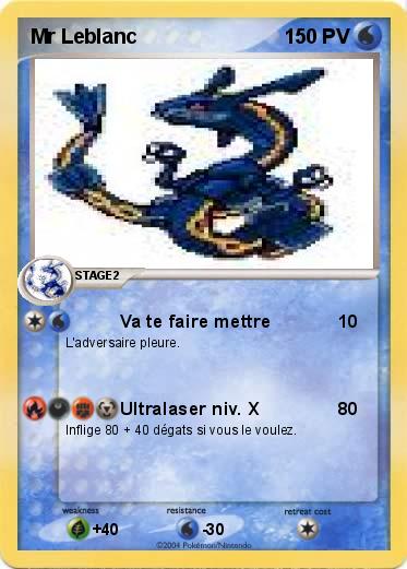 Pokemon Mr Leblanc
