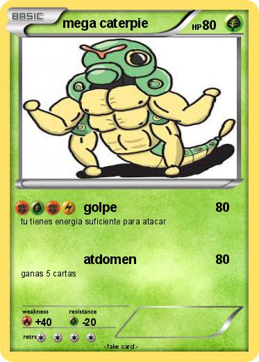 Pokemon mega caterpie