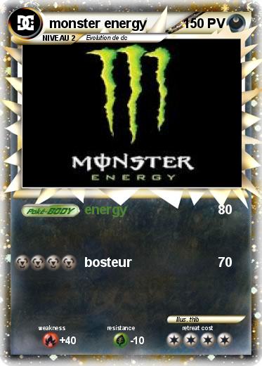 Pokemon monster energy