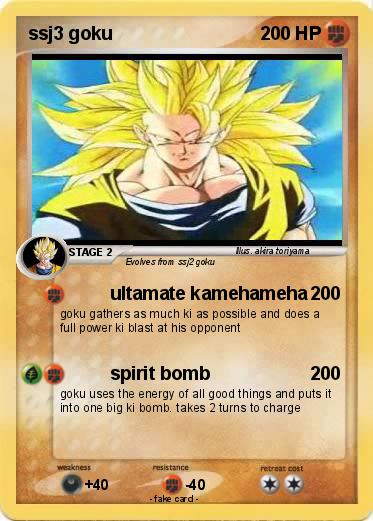 Pokemon ssj3 goku