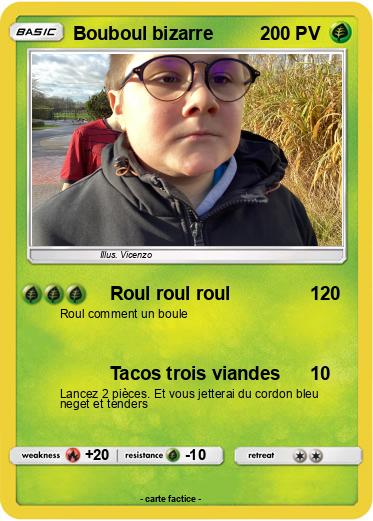 Pokemon Bouboul bizarre