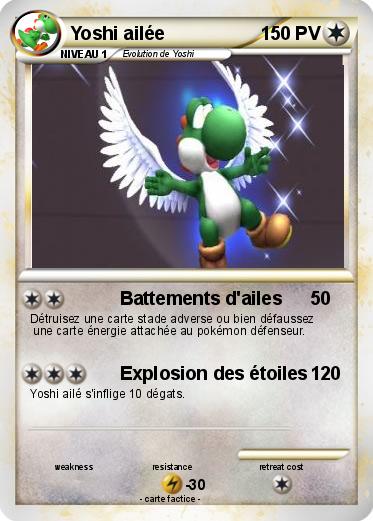 Pokemon Yoshi ailée