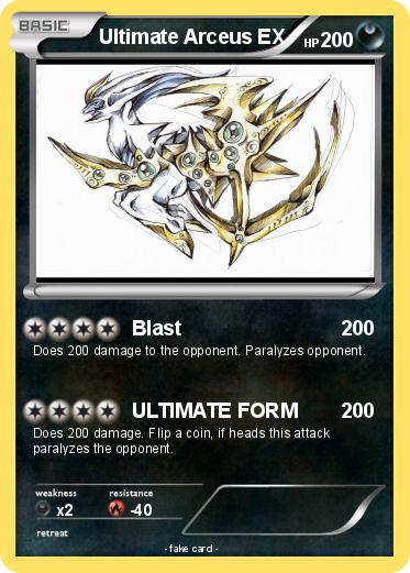 Pokemon Ultimate Arceus EX