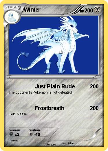 Pokemon Winter