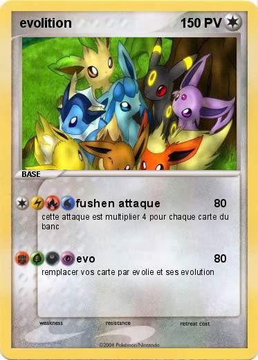 Pokemon evolition