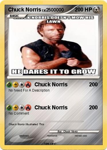 Pokemon Chuck Norris