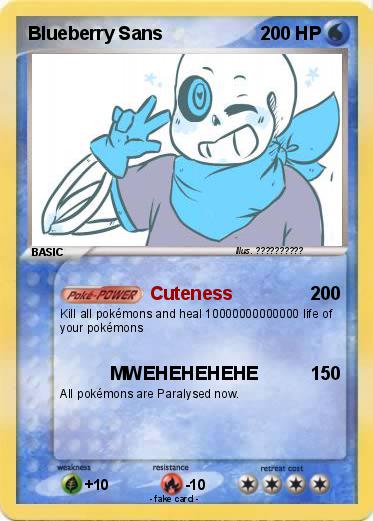 Pokemon Blueberry Sans