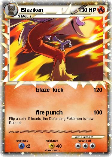 Pokemon Blaziken