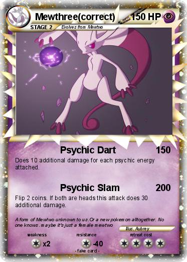 Pokemon Mewthree(correct)
