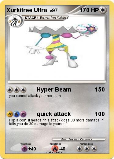 Pokemon Xurkitree Ultra