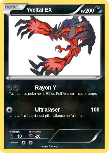 Pokemon Yveltal EX