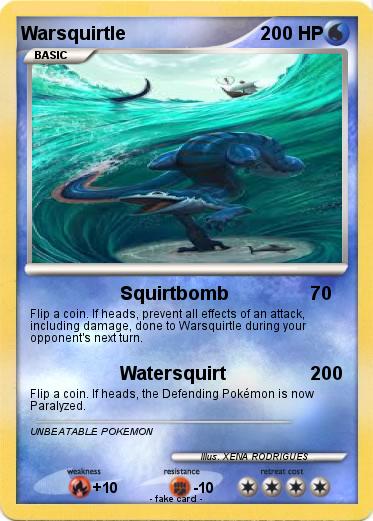 Pokemon Warsquirtle