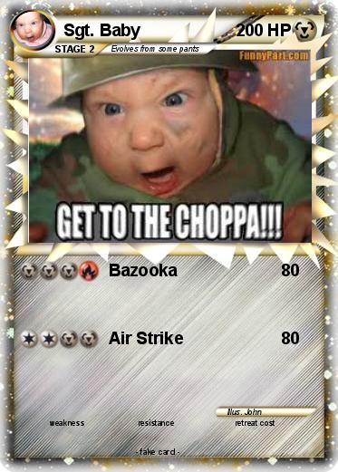 Pokemon Sgt. Baby