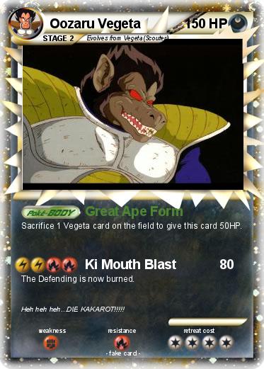 Pokemon Oozaru Vegeta
