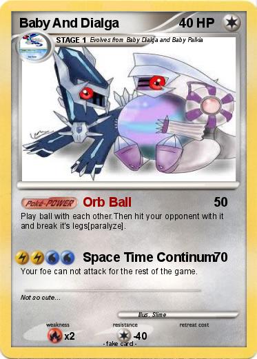 Pokemon Baby And Dialga
