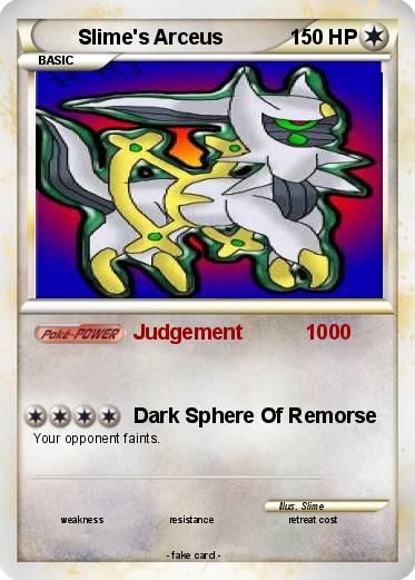 Pokemon Slime's Arceus