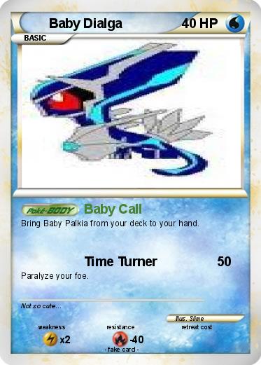 Pokemon Baby Dialga