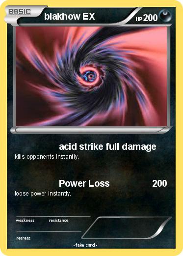 Pokemon blakhow EX