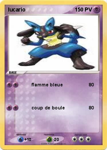 Pokemon lucario