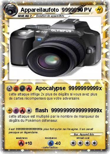 Pokemon Appareilaufoto  9999999
