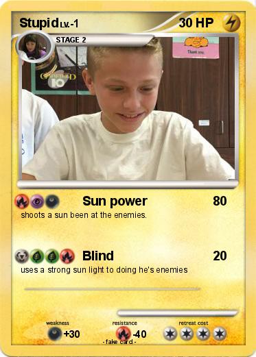 Pokemon Stupid