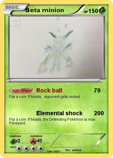 Pokemon Beta minion