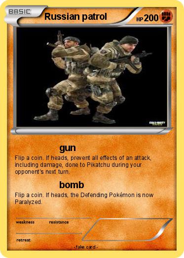 Pokemon Russian patrol