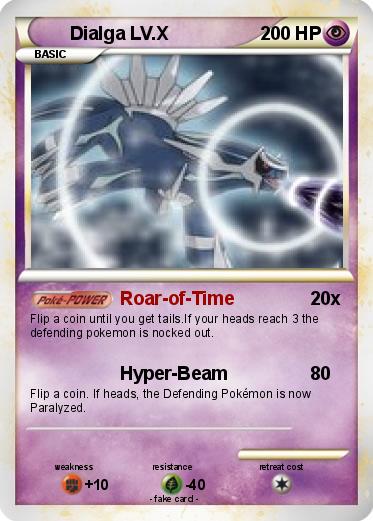 Pokemon Dialga LV.X