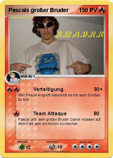 Pokemon Pascals großer Bruder