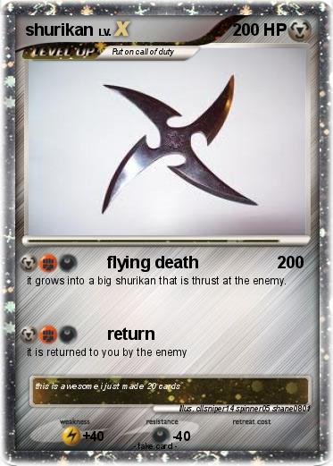 Pokemon shurikan